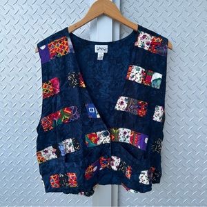 Patchwork vest
